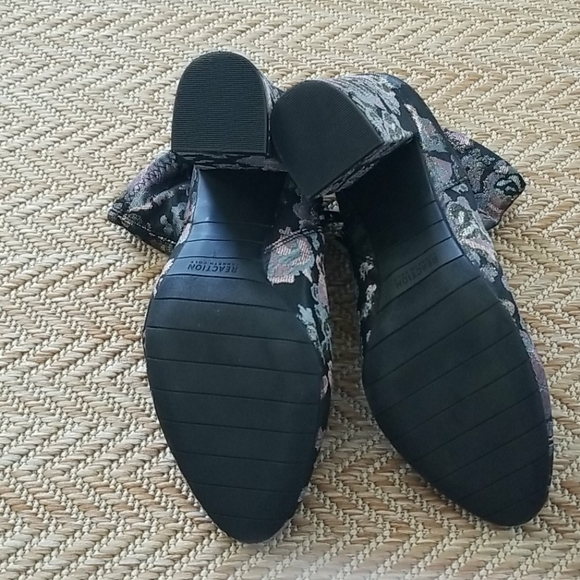 Kenneth Cole Floral Ankle Booties - Picture 5 of 6